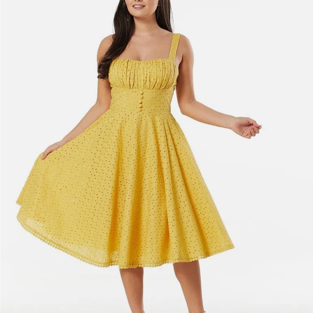 Timeless London eyelet dress